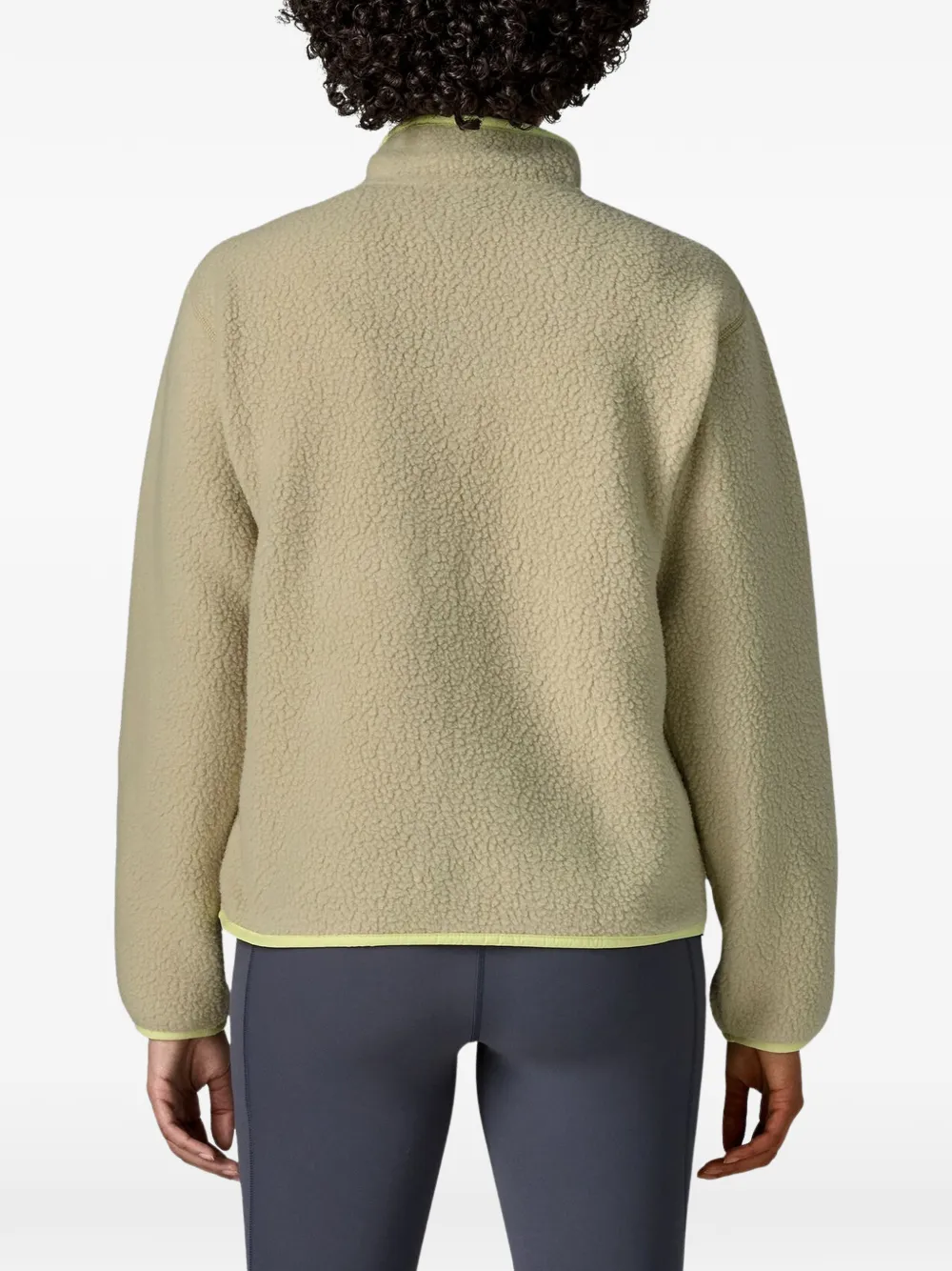 Patagonia Retro Pile fleece zip-up sweatshirt Beige