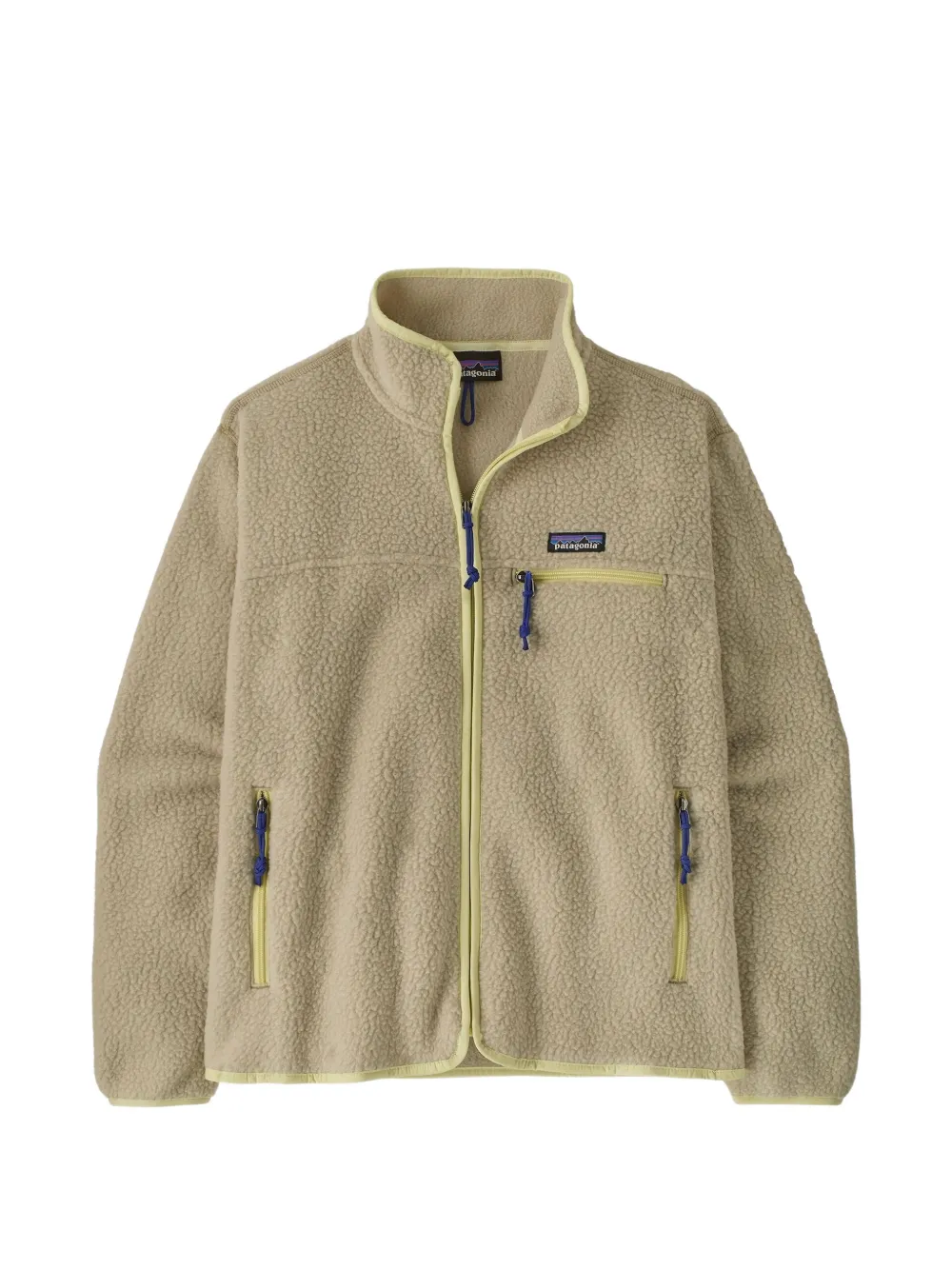 Patagonia Retro Pile fleece zip-up sweatshirt - Toni neutri