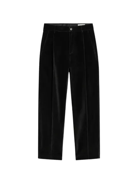 Pence Alain pleated velvet trousers