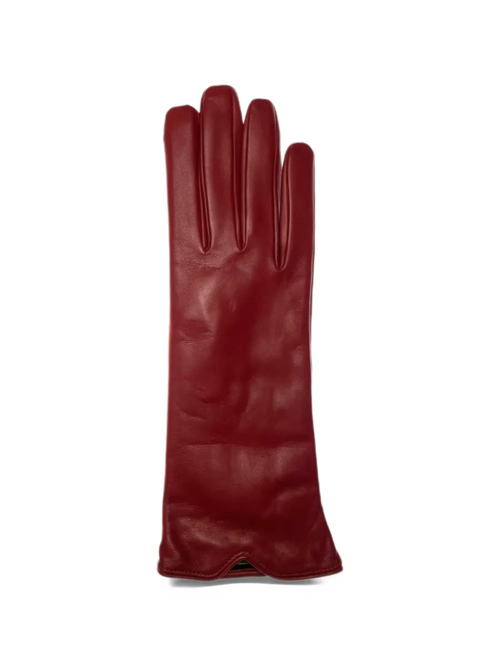 Restelli Leren handschoenen Rood