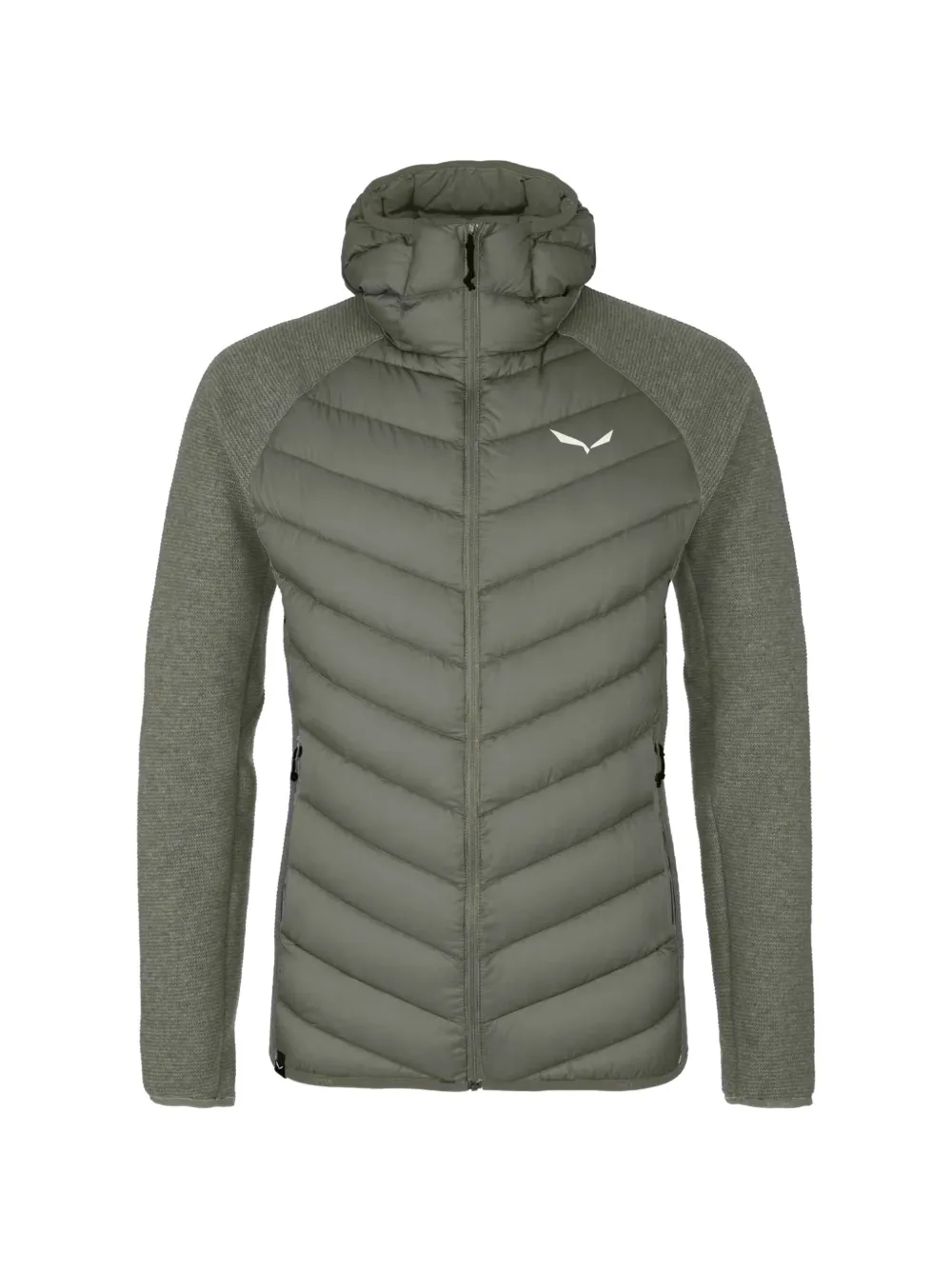 Salewa Fanes quilted hooded jacket - Vert Salewa Fanes quilted hooded jacket - Vert