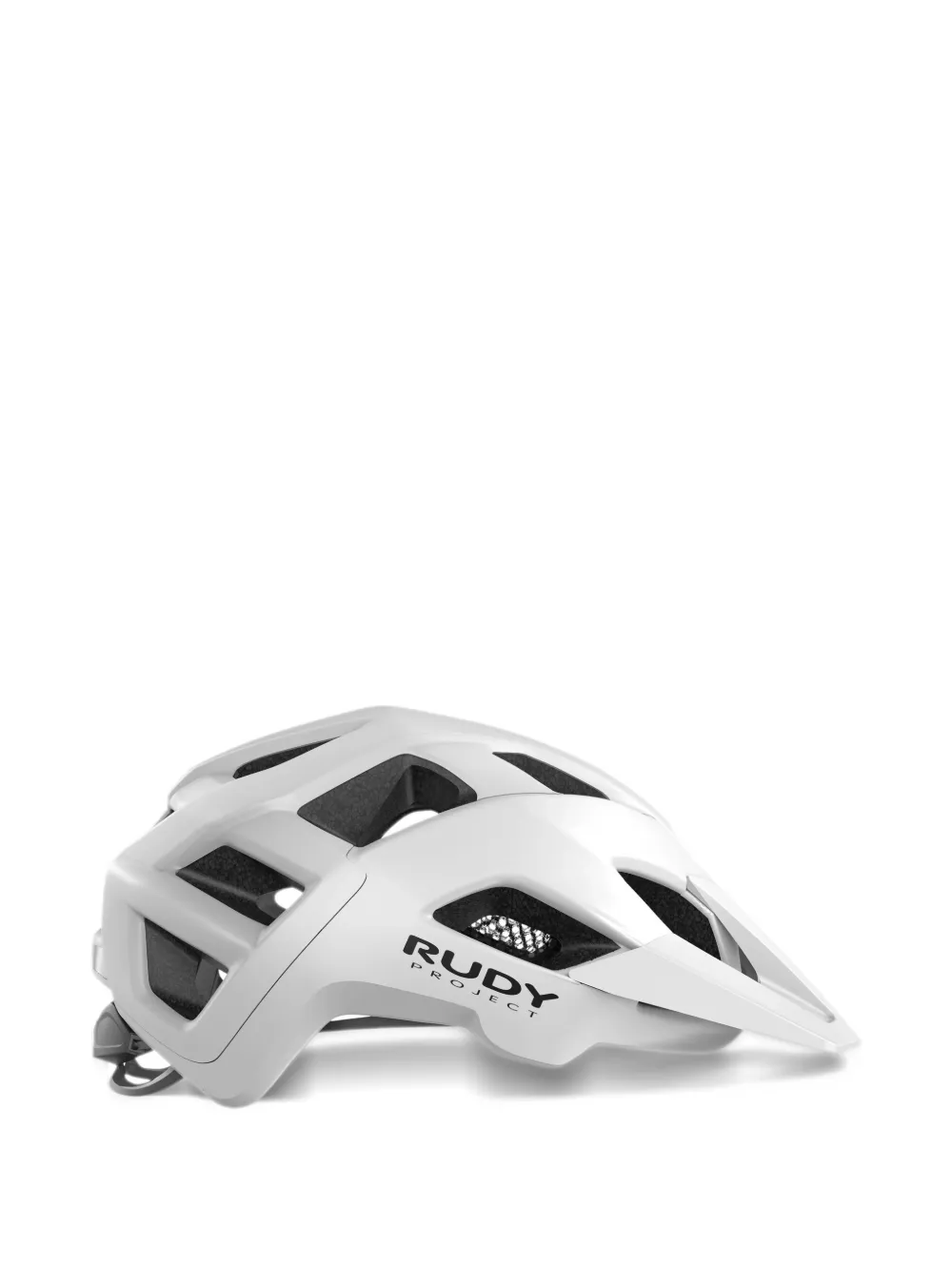 Rudy Project Casco Crossway con logo - Bianco
