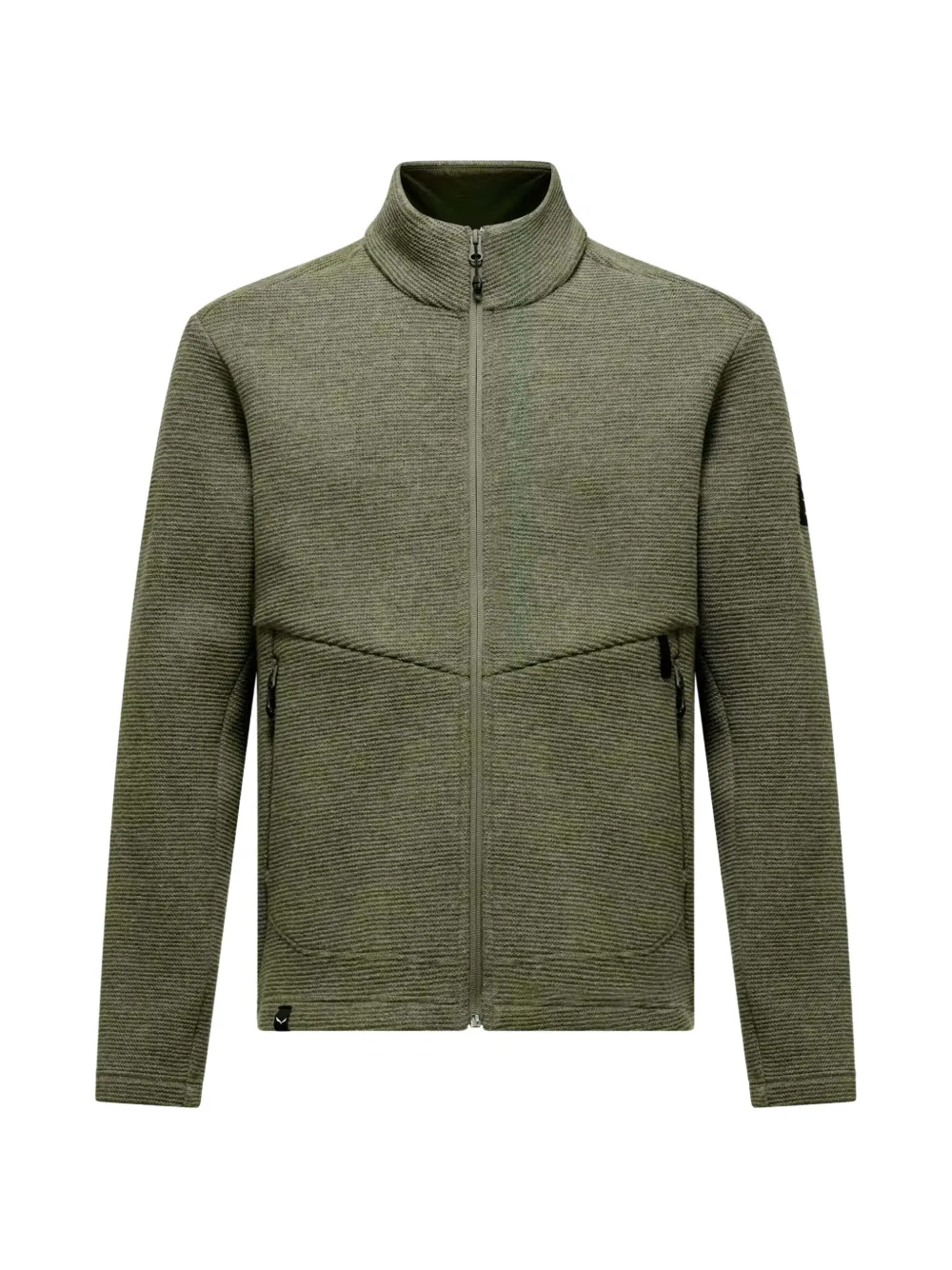 Salewa Fanes Sarner textured zip-up jacket - Verde