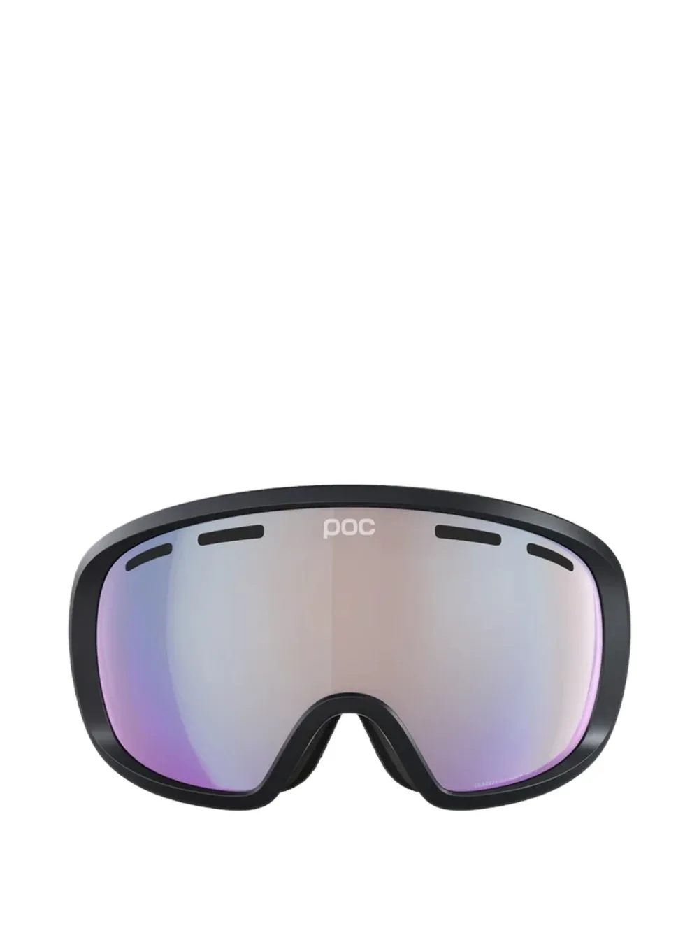 POC Fovea Photochromic logo-print ski goggles Zwart