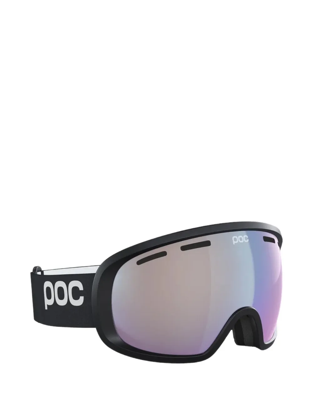 POC Fovea Photochromic logo-print ski goggles Zwart