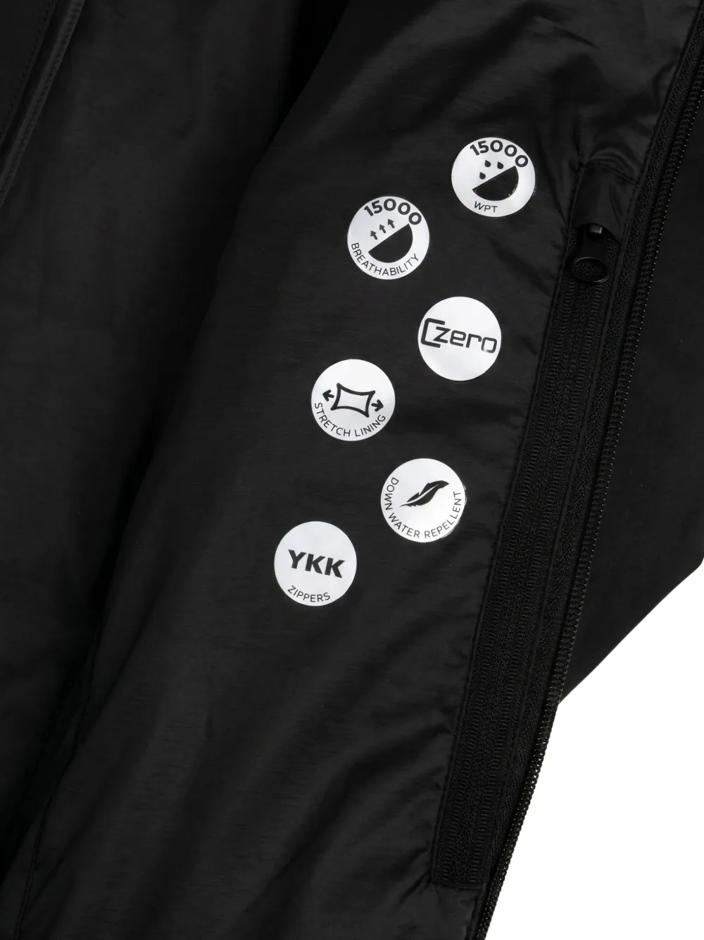 Colmar Shaping padded ski jacket Zwart