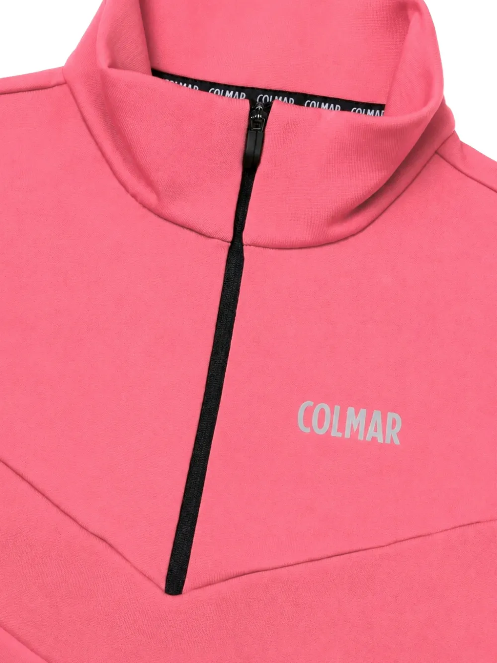 Colmar half-zip stretch ski top Roze