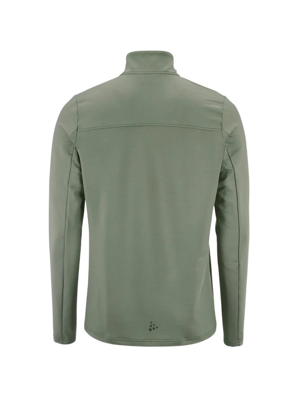 CRAFT Gain half-zip sweater Groen