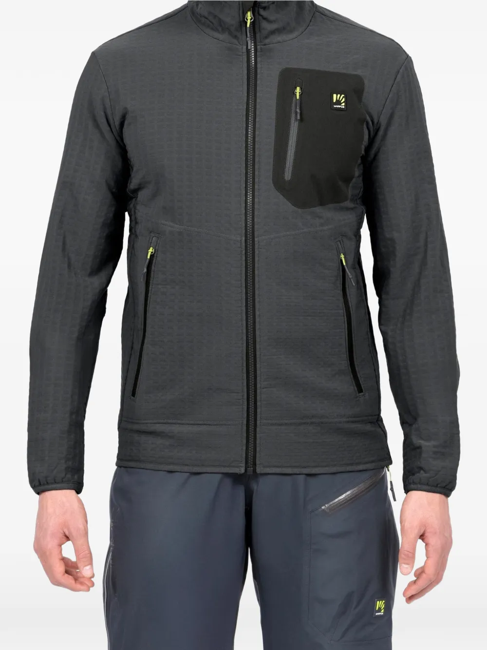 KARPOS Marmolada zip-up ski jacket Grijs