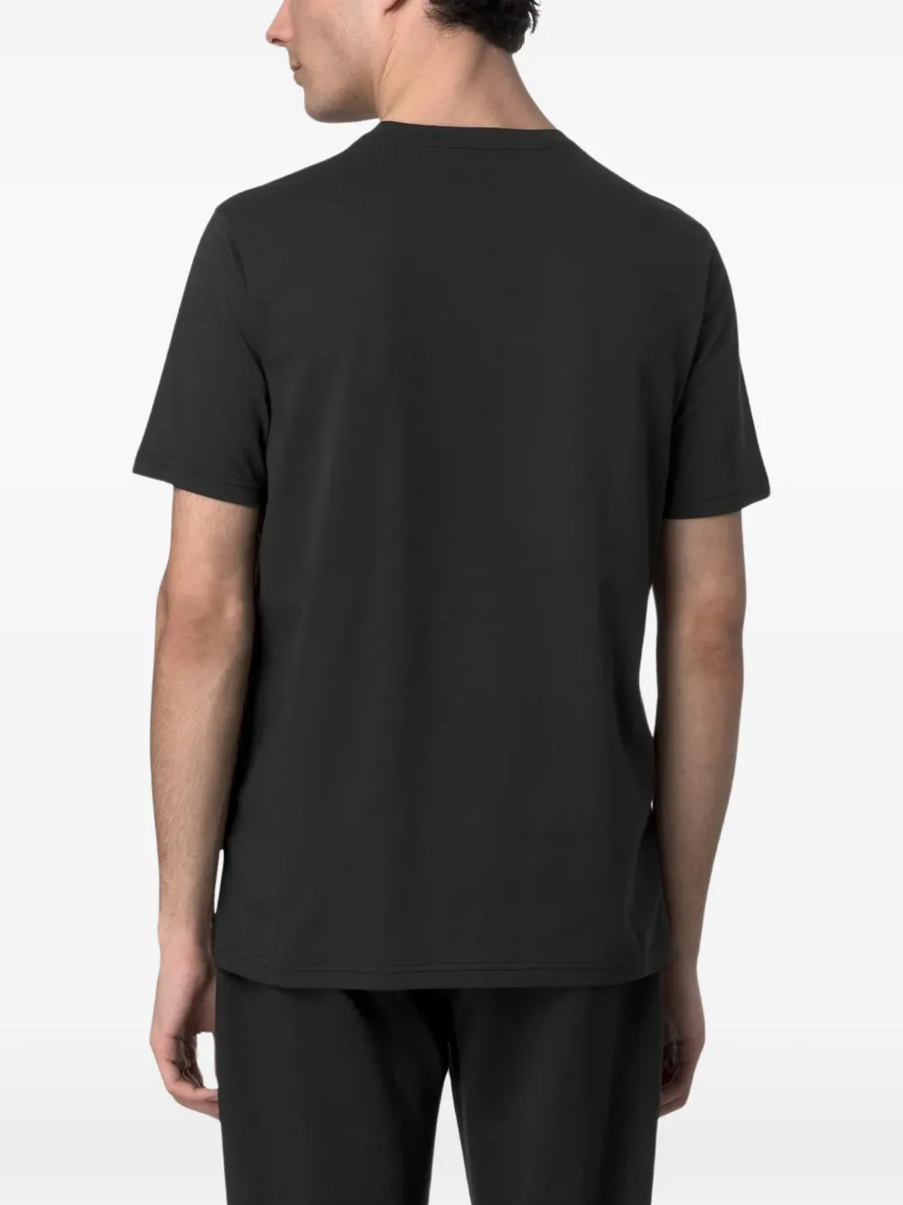 K-Way Odom T-shirt met logopatch Zwart