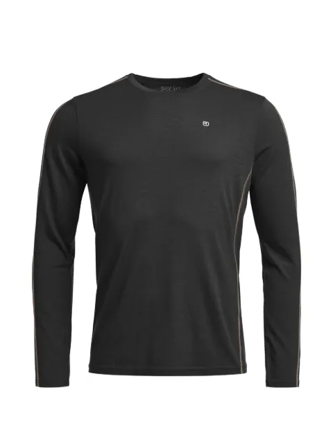 ORTOVOX 185 Rock'n' logo-patch long-sleeve T-shirt