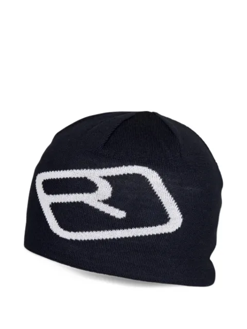 ORTOVOX Pro logo-intarsia beanie hat