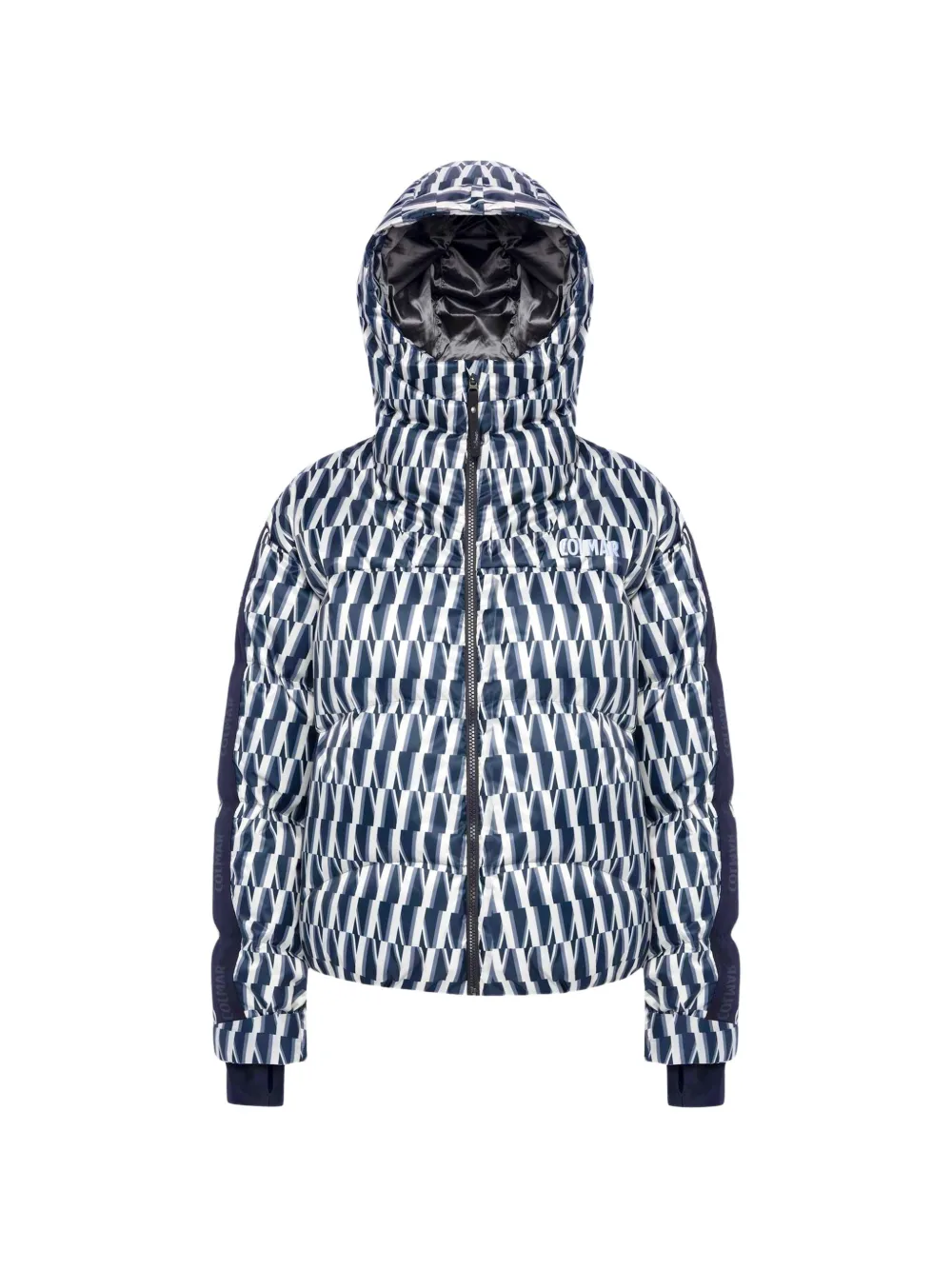 Colmar Ritmo optical-print ski jacket Zwart