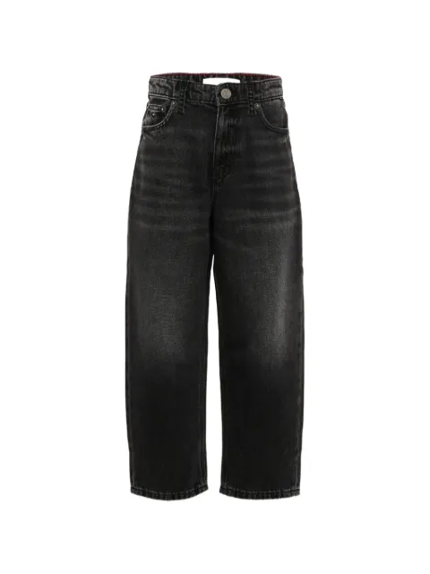 Tommy Hilfiger Junior washed-effect straight-leg jeans