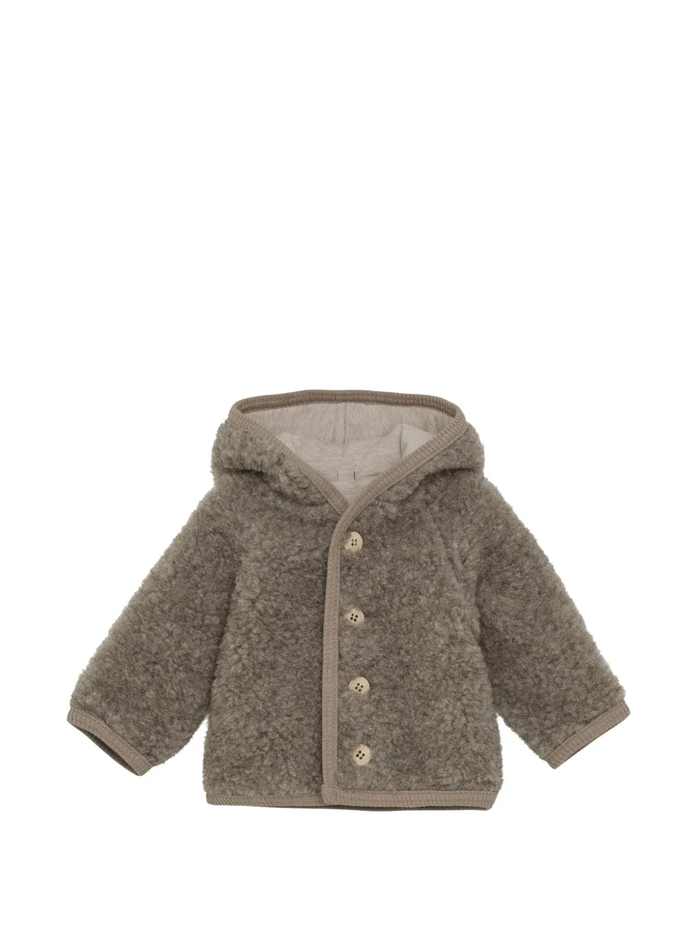 HUTTEliHUT hooded pompom-detail jacket - Marrone
