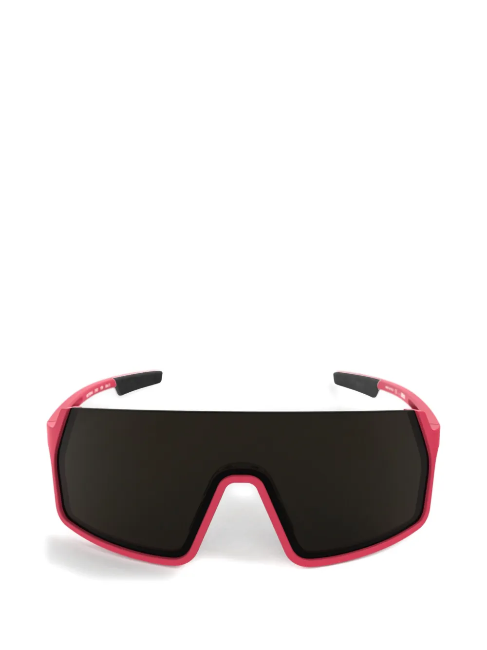 OUT OF Vector geometric-frame sunglasses Roze