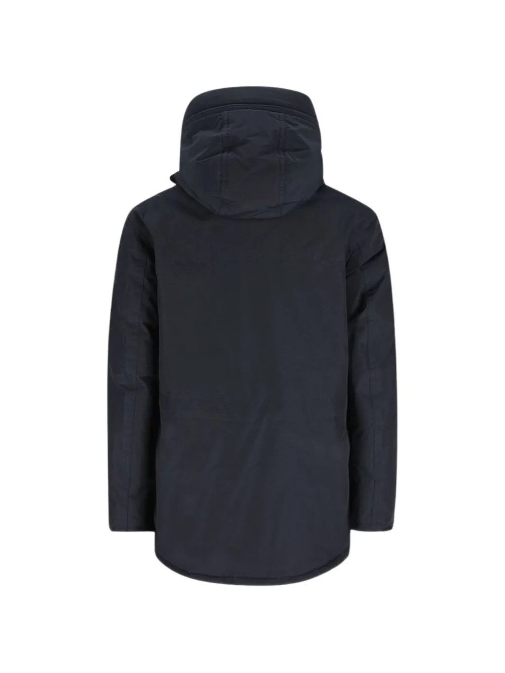 Woolrich hooded zip-front jacket Blauw