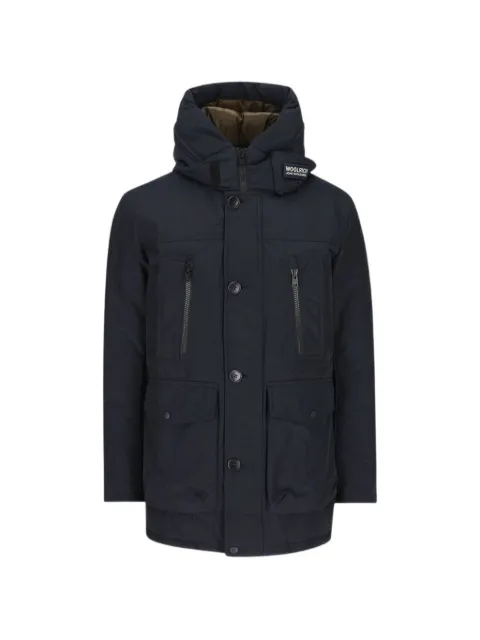 Woolrich hooded zip-front jacket