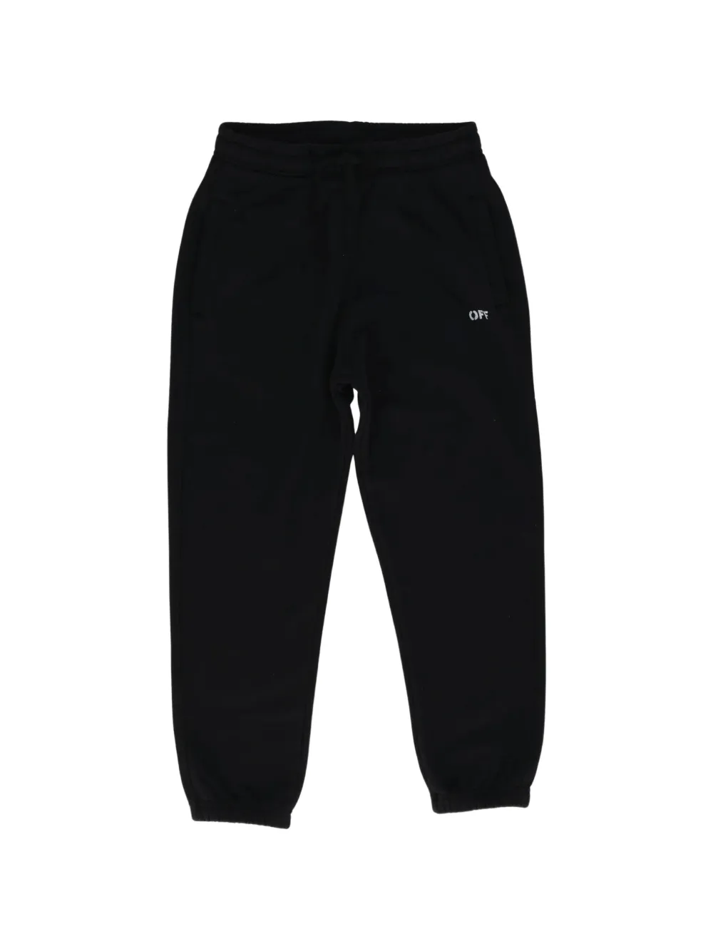 Off-White Kids Off Stamp logo-print track pants - Nero