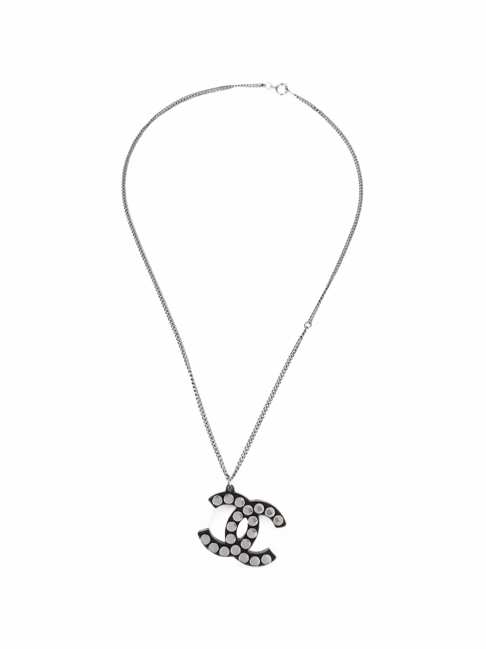 CHANEL Pre-Owned 2005 CC pendant necklace - Nero