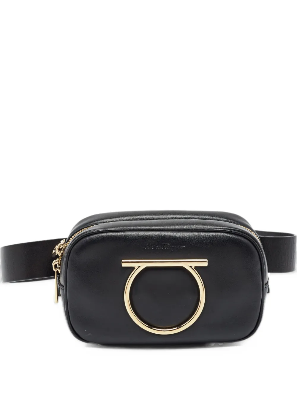 Ferragamo Pre-Owned Vela Gancini belt bag - Nero
