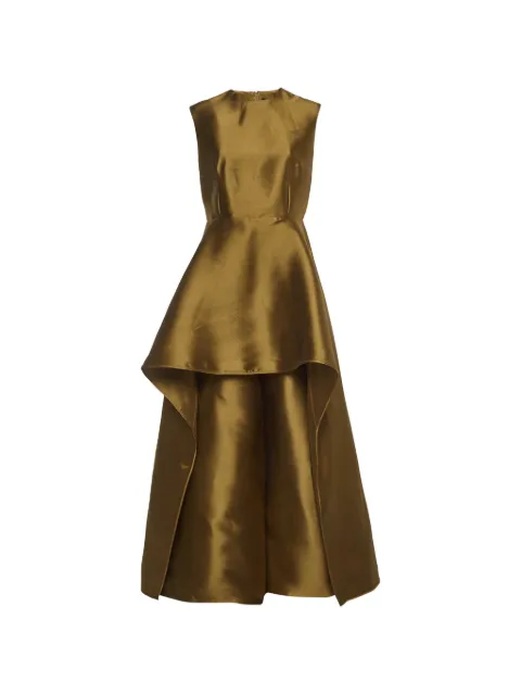 Solace London Peplum-style Avena jumpsuit