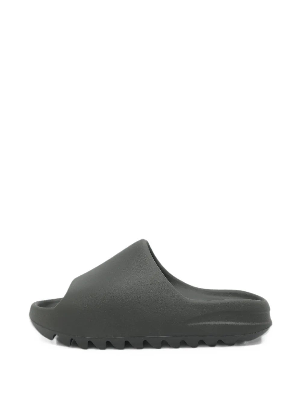 Adidas Yeezy moulded flat sandals in Black