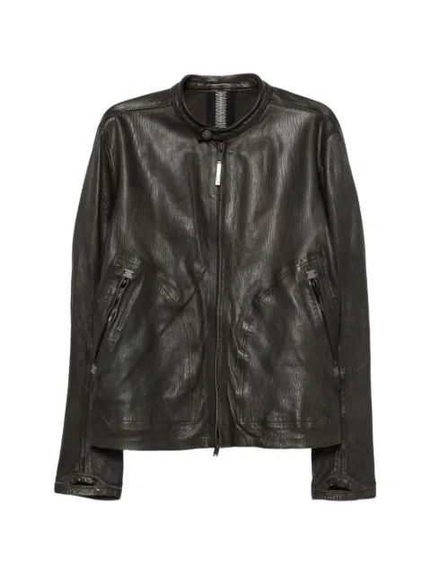 Isaac Sellam Experience zip-up leather jacket