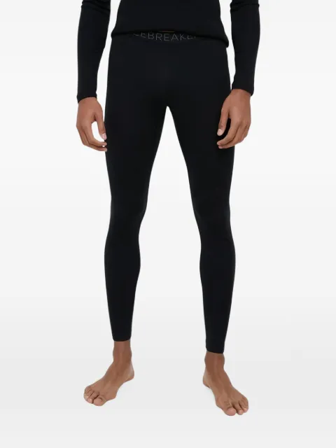 icebreaker logo-lettering leggings
