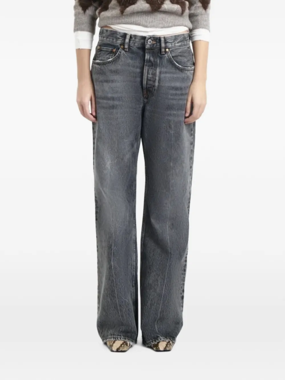Washington Dee Cee Purity Regular straight-leg jeans - Gris Washington Dee Cee Purity Regular straight-leg jeans - Gris