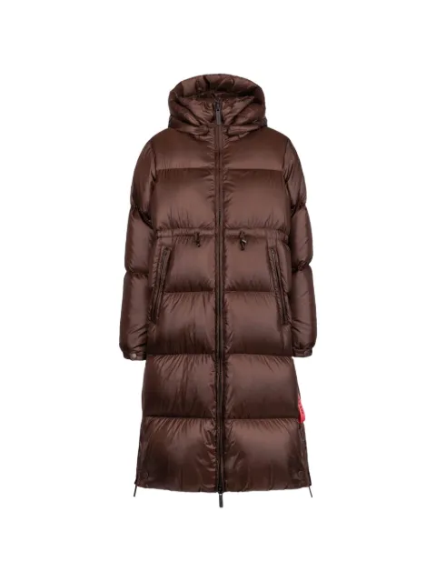 AFTER LABEL quilted hooded jacket