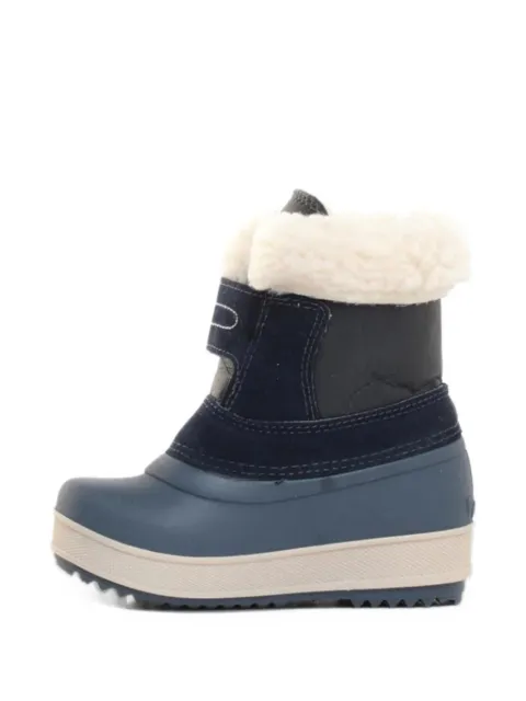 OLANG Elfo shearling-effect touch-strap boots