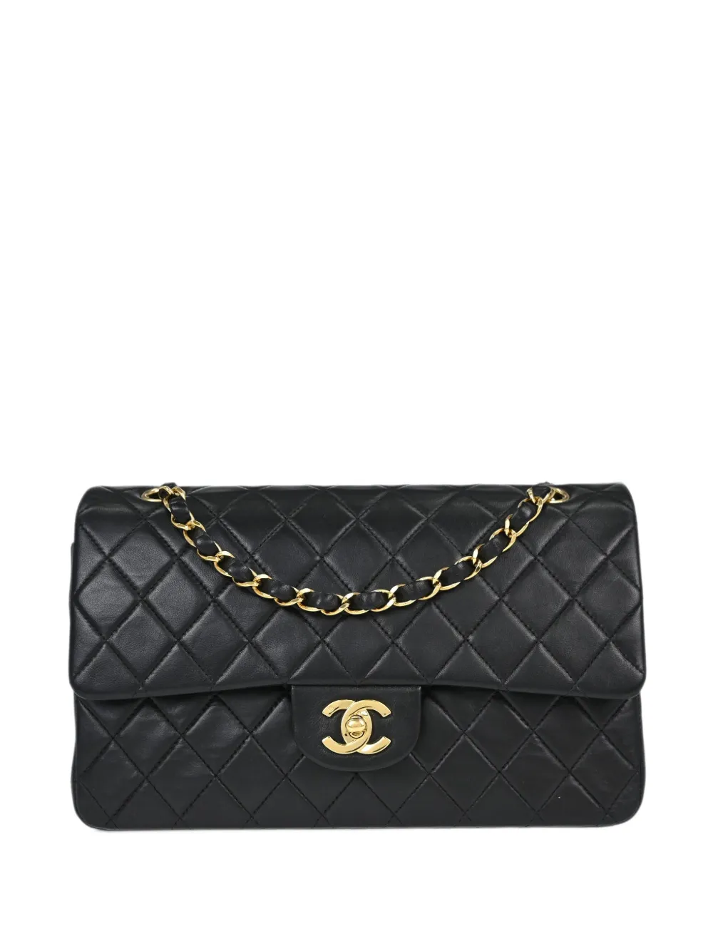 CHANEL Pre-Owned Medium Classic Double Flap satchel bag - Nero