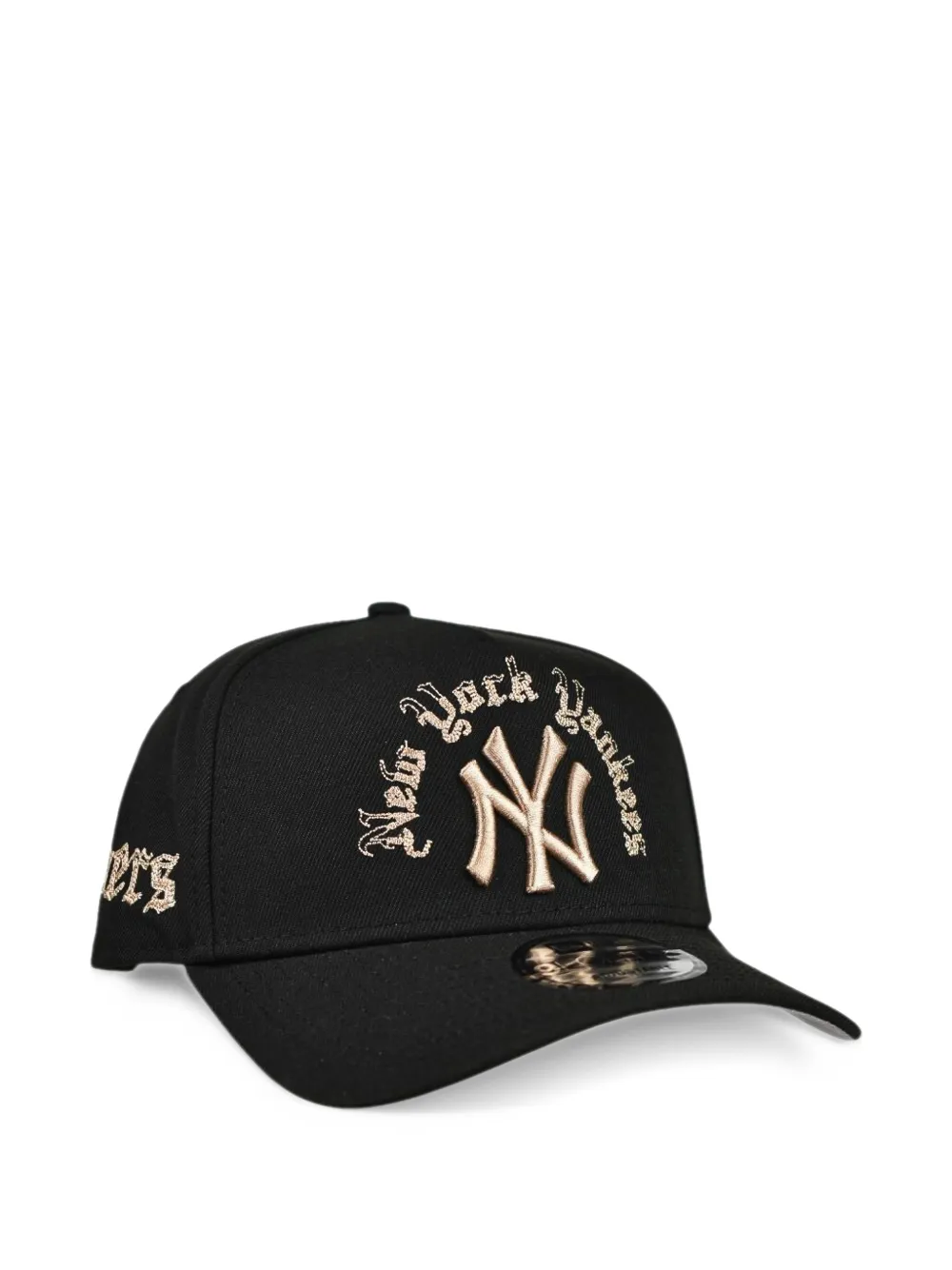 NEW ERA CAP New York Yankees 9FORTY gothic-lettering cap Zwart