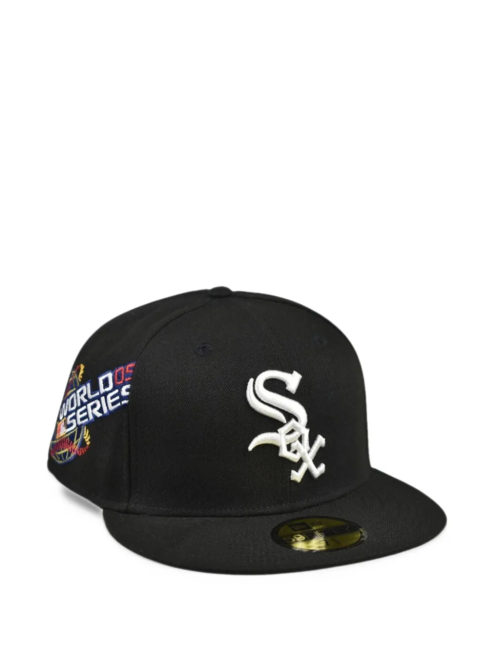 NEW ERA CAP 59FIFTY Chicago White Sox embroidered cap Zwart