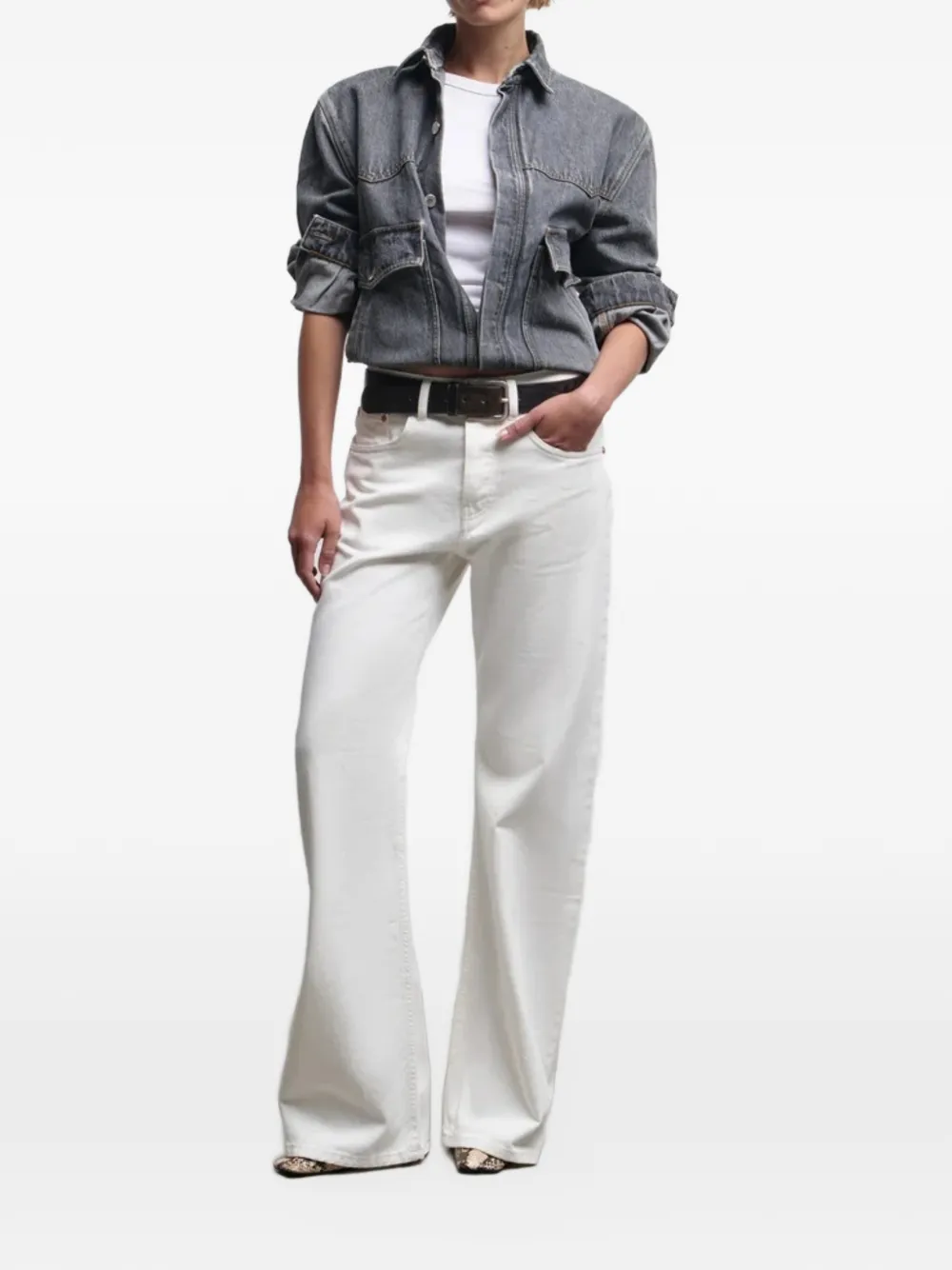 Washington Dee Cee Purity Bull straight-leg jeans - Blanc Washington Dee Cee Purity Bull straight-leg jeans - Blanc