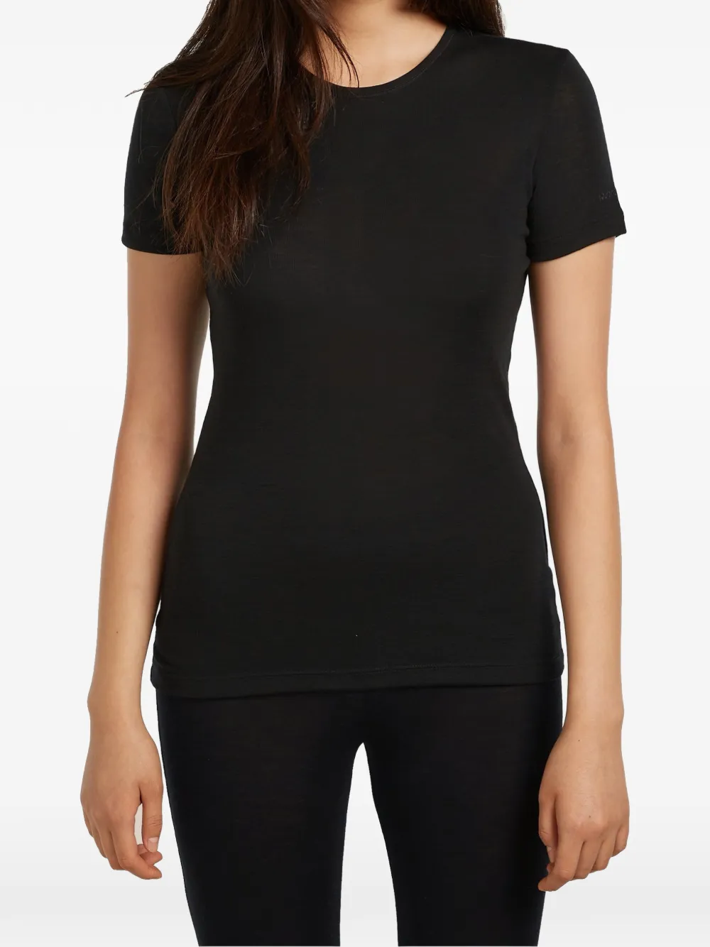 icebreaker 175 Everyday crew-neck short-sleeve T-shirt - Nero