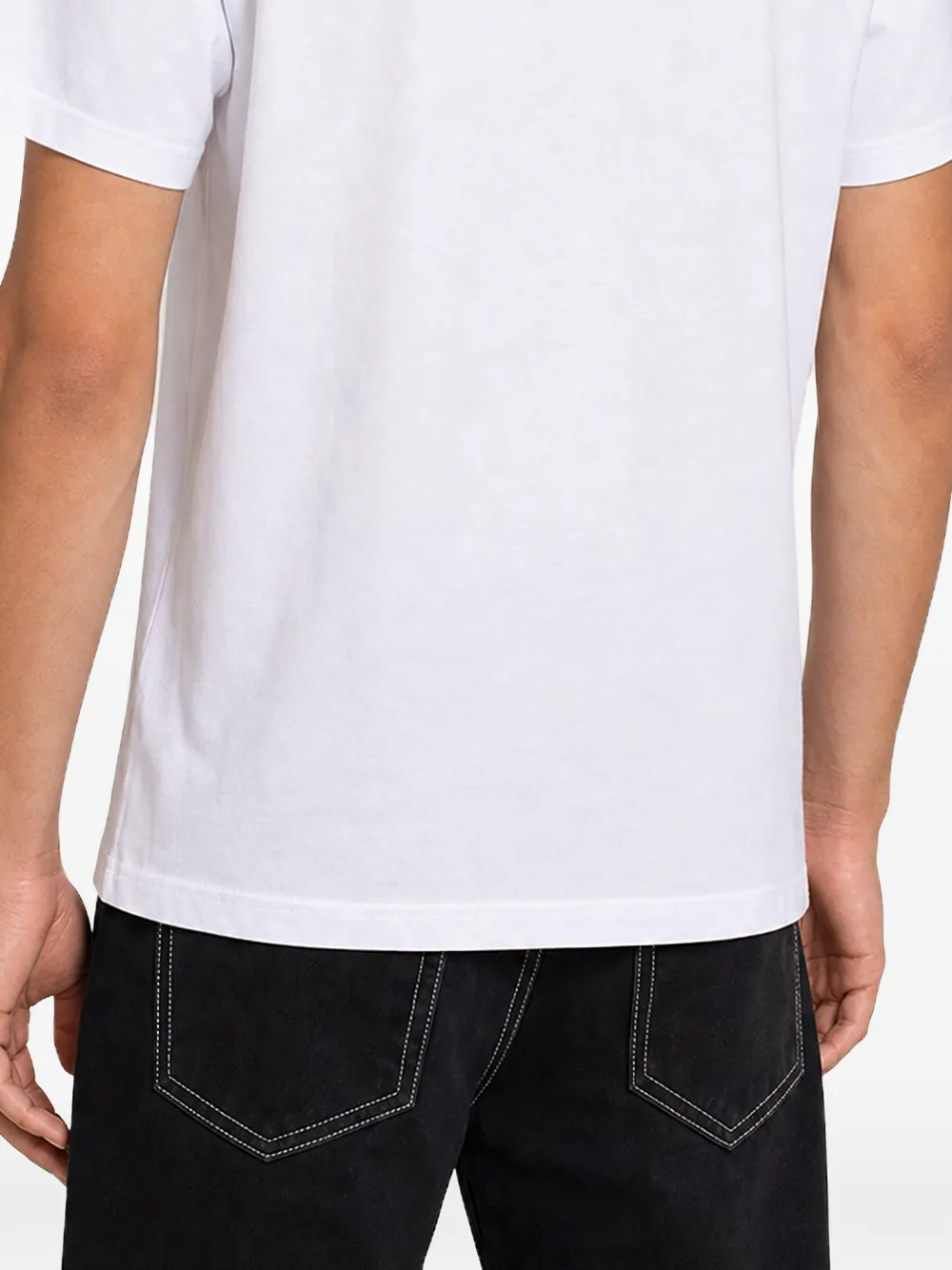 Off-White logo-print T-shirt Wit
