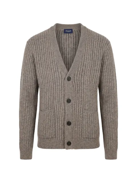 Drumohr ribbed-knit cardigan