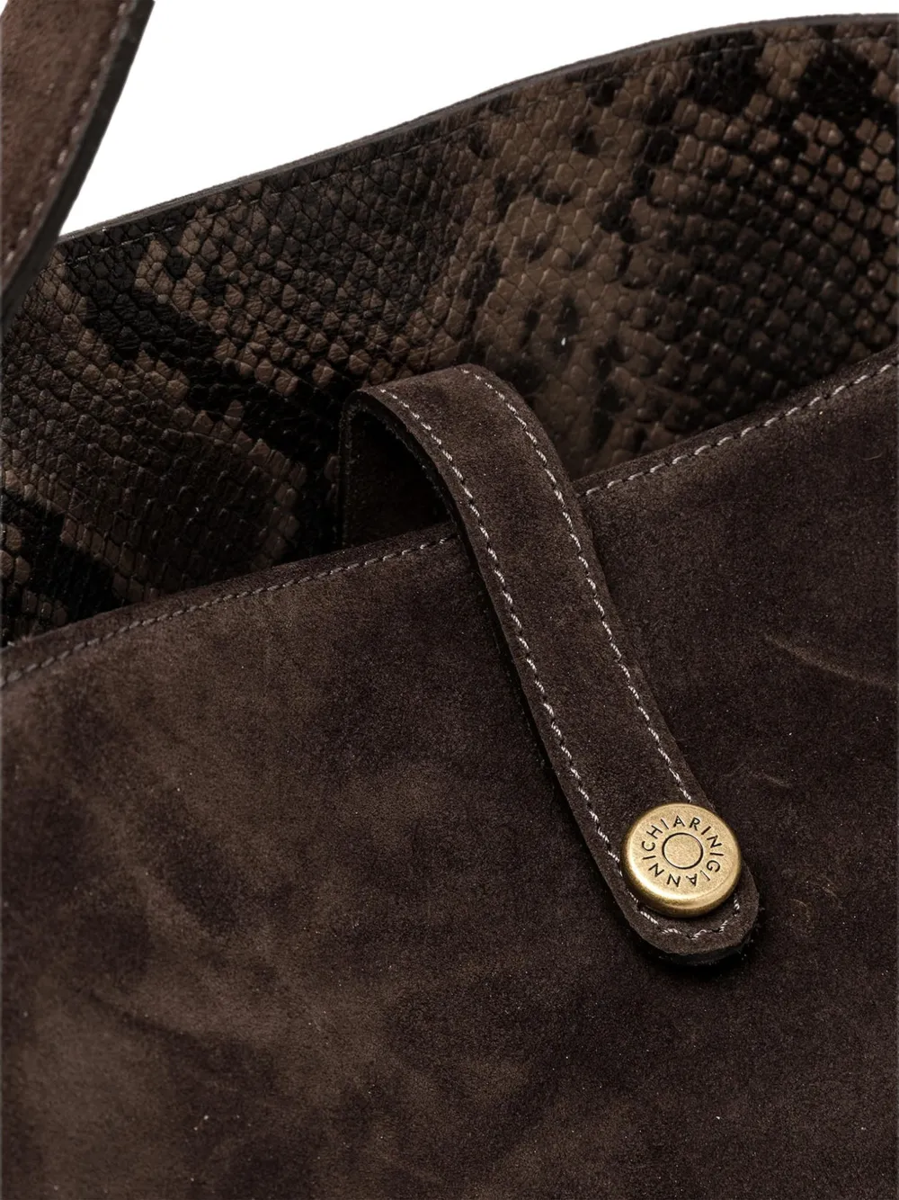GIANNI CHIARINI large Fiona tote bag Bruin