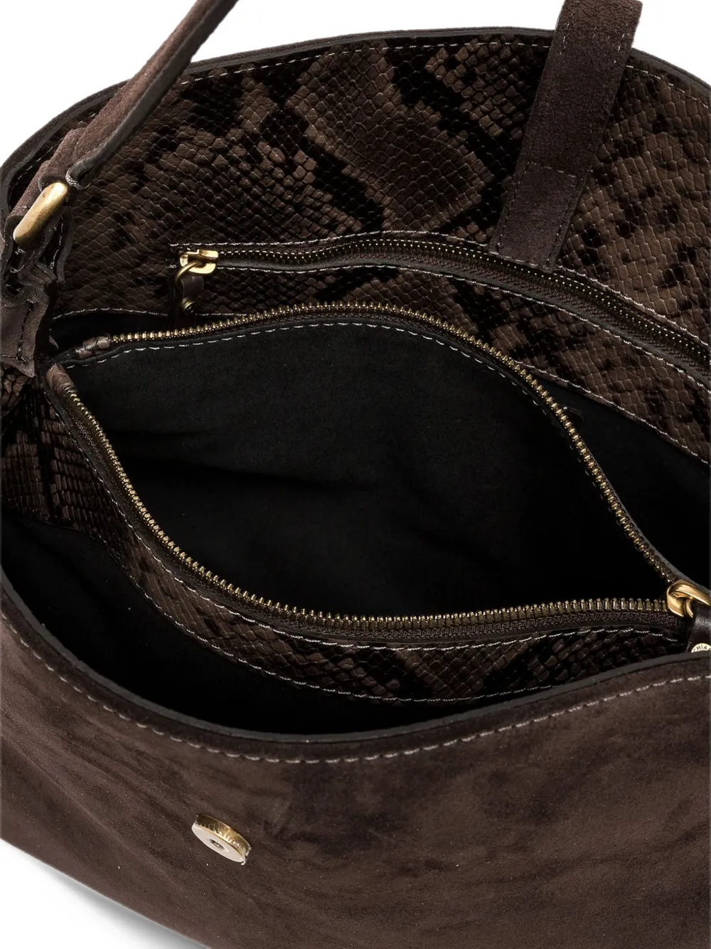 GIANNI CHIARINI large Fiona tote bag Bruin