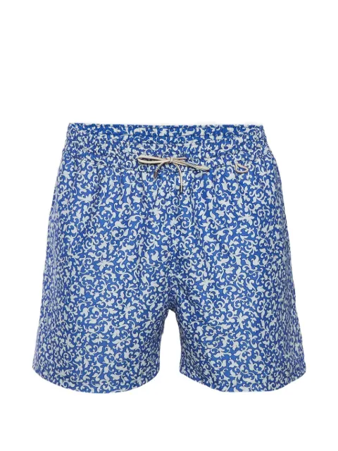 Loro Piana Pre-Owned baroque-print swim shorts