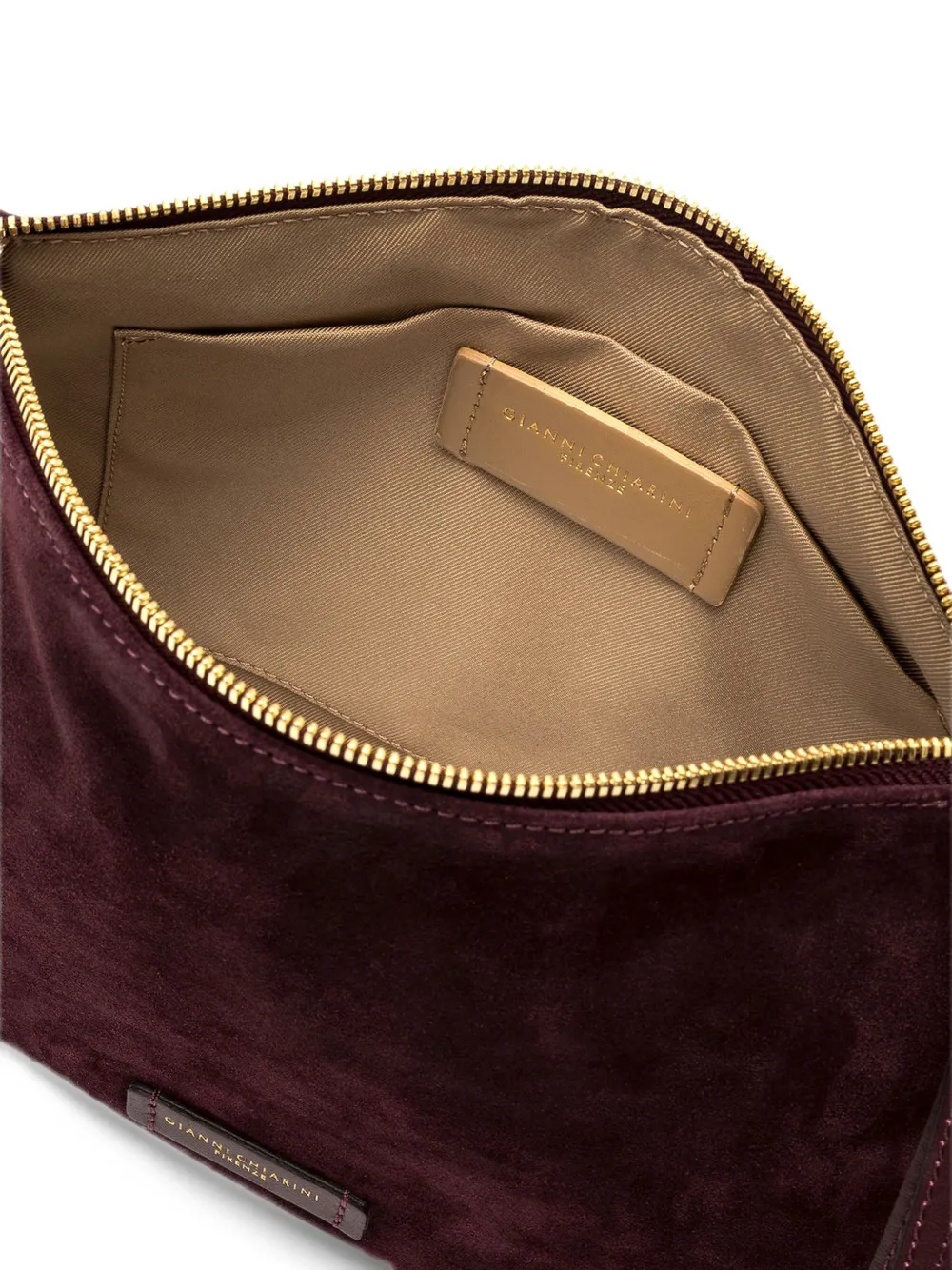 GIANNI CHIARINI medium Nora clutch bag Rood