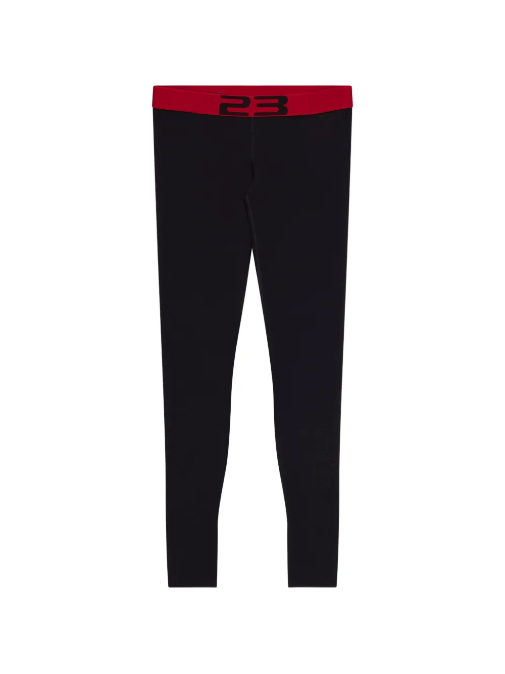 Jordan x Mowalola knit leggings Zwart