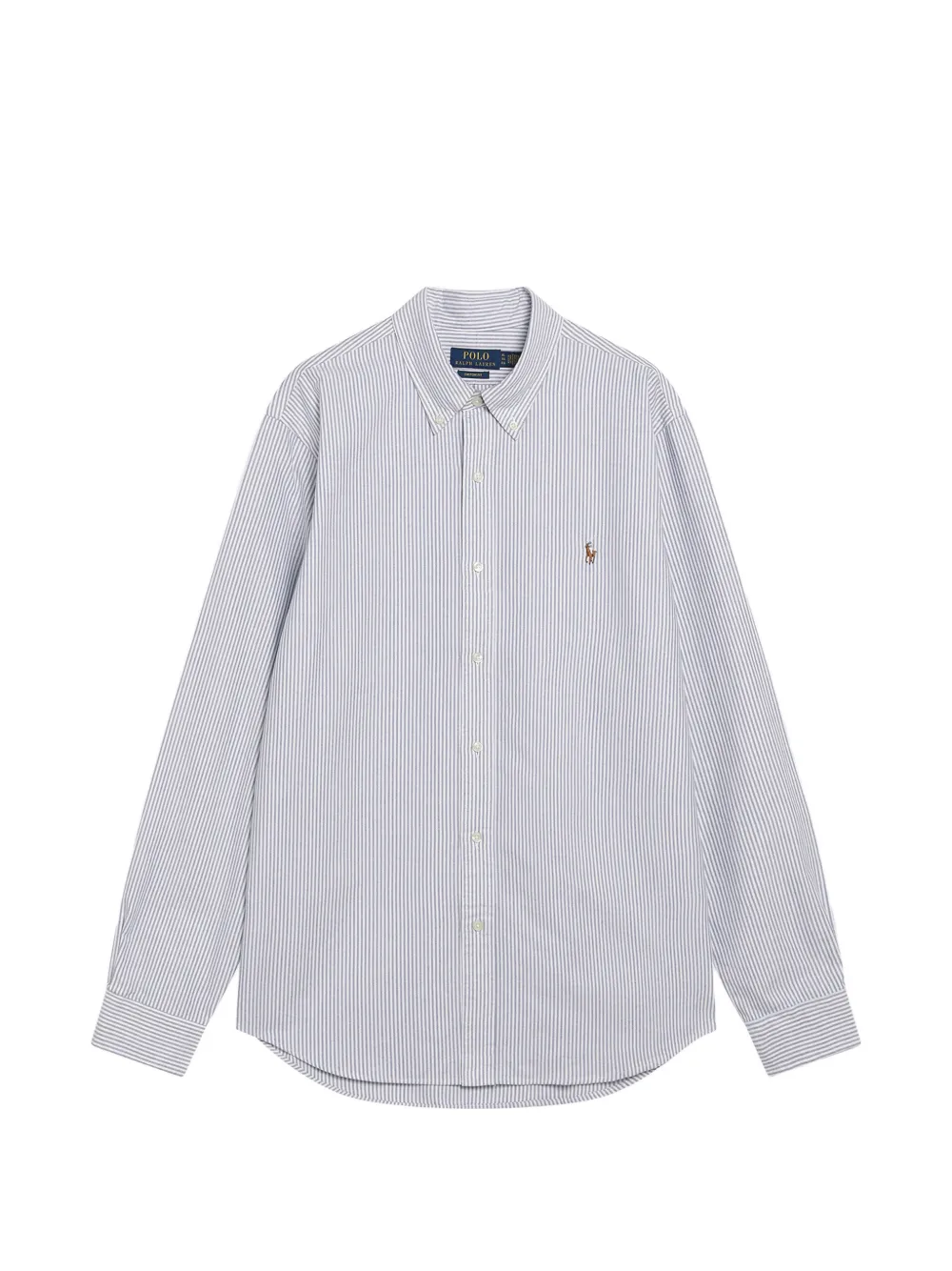 Polo Ralph Lauren vertical-stripe button-down shirt Wit