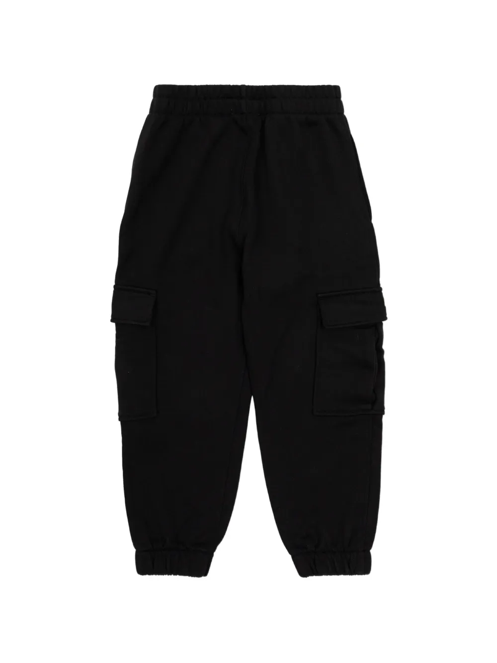 Burberry Kids logo-embroidered track pants Zwart