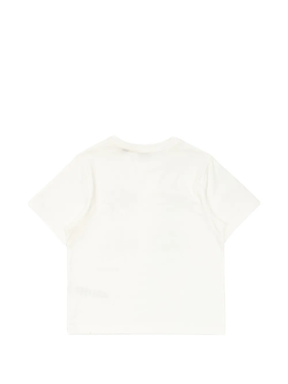 Burberry Kids graphic-print T-shirt Wit
