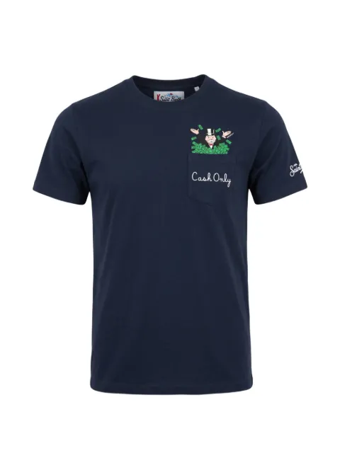 MC2 Saint Barth playera con bolsillo bordado en colaboración con Monopoly