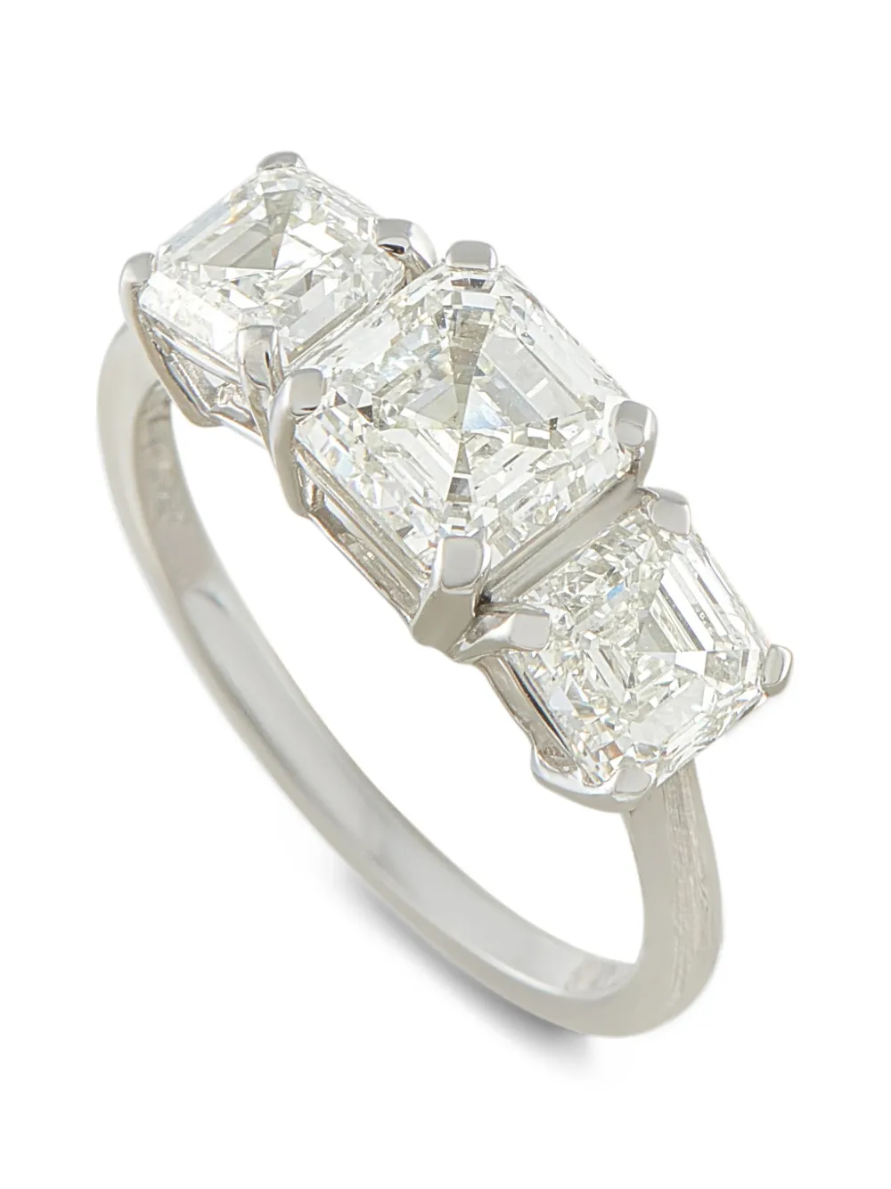 LB Exclusive diamond three-stone ring - Argento