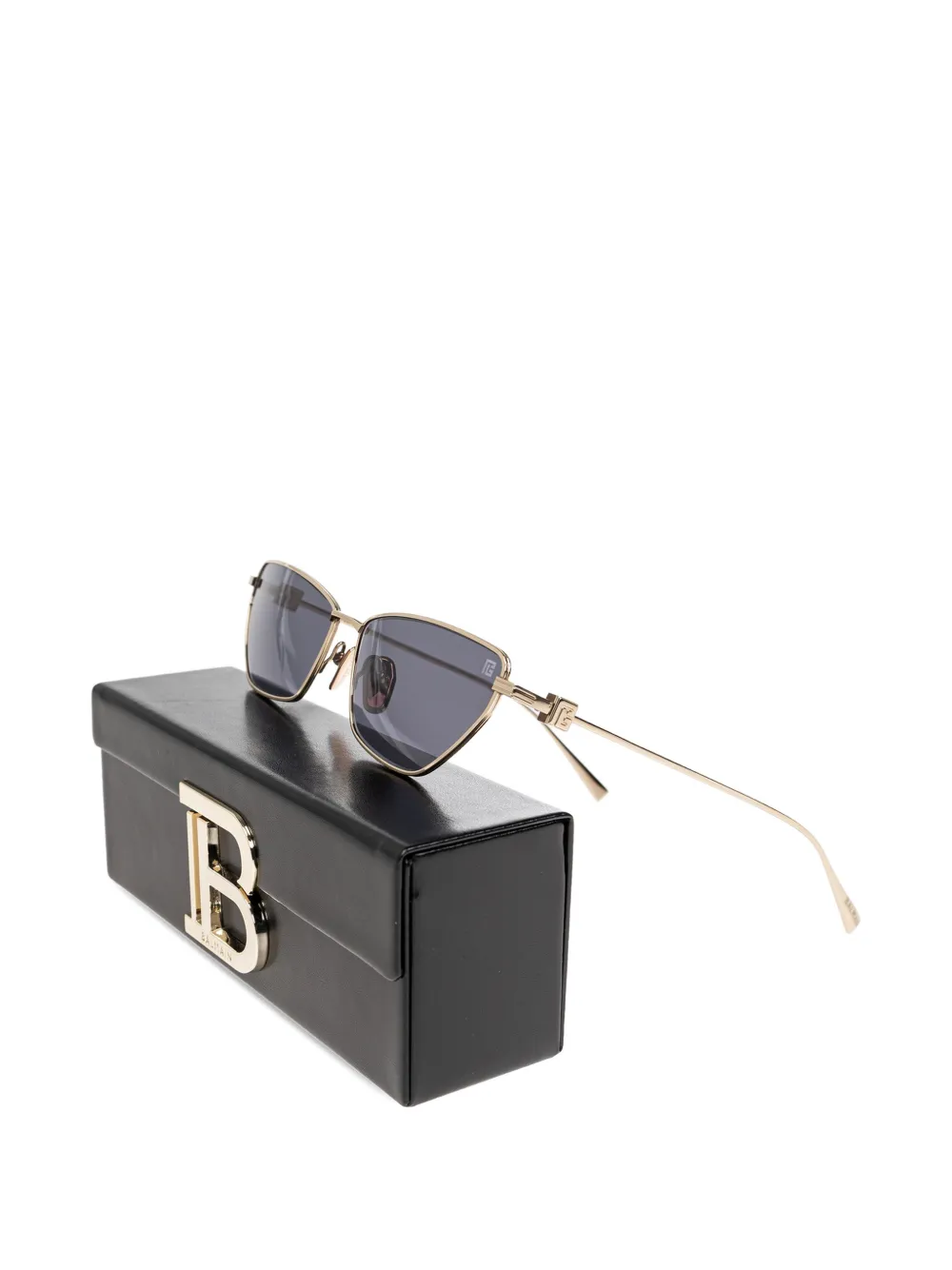 Balmain Eyewear Scarlett titanium sunglasses Goud